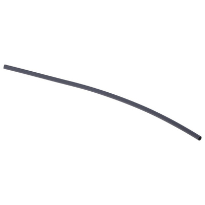 RS PRO Heat Shrink Tubing, Black 4.8mm Sleeve Dia. x 300mm Length 2:1 Ratio