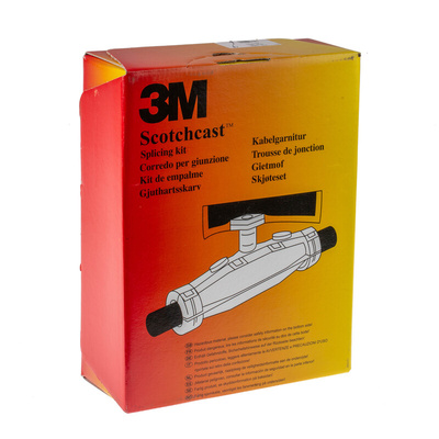 3M Resin Filled Cable Joint Kit, Straight Joint Type , 4 x 1.5 → 10mm²