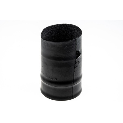 TE Connectivity Straight Black, Fluid Resistant Elastomer Adhesive Lined, 36mm