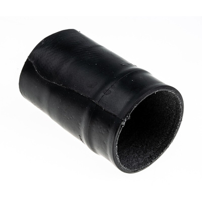 TE Connectivity Straight Black, Fluid Resistant Elastomer Adhesive Lined, 36mm