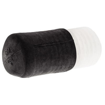 3M End Cap Black, Rubber, 30.1mm