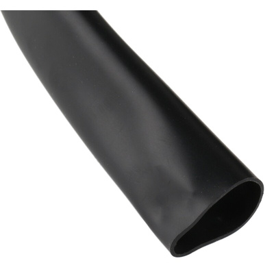 Alpha Wire PVC Black Cable Sleeve, 19.05mm Diameter, 15m Length