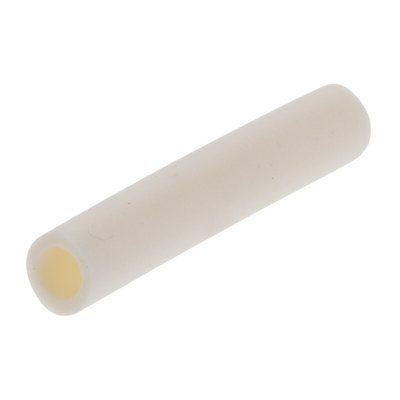 SES Sterling Expandable Silicone Rubber Natural Cable Sleeve, 2.4mm Diameter, 20mm Length, Silavia Series