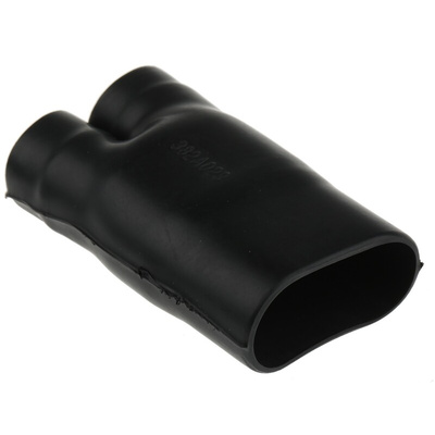 TE Connectivity Y Joint Black, Fluid Resistant Elastomer, 26.9mm
