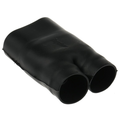 TE Connectivity Y Joint Black, Fluid Resistant Elastomer, 26.9mm