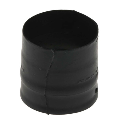 TE Connectivity Straight Black, Fluid Resistant Elastomer, 24mm