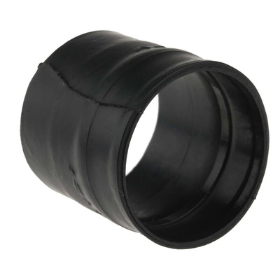 TE Connectivity Straight Black, Fluid Resistant Elastomer, 24mm