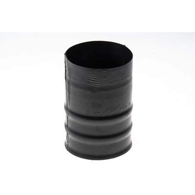 TE Connectivity Straight Black, Fluid Resistant Elastomer, 43mm