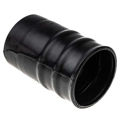 TE Connectivity Straight Black, Fluid Resistant Elastomer, 43mm