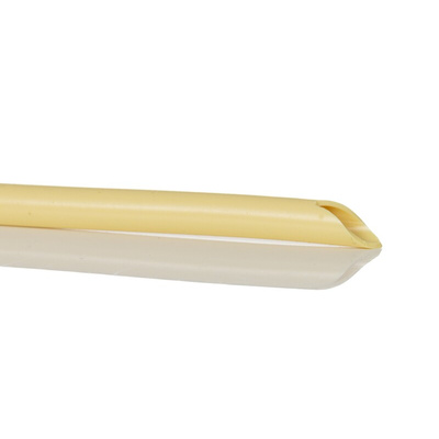 HellermannTyton Silicone Rubber Yellow Cable Sleeve, 3mm Diameter, 25m Length, SLPLU 30 Series