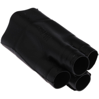 TE Connectivity Branching Black, Fluid Resistant Elastomer, 13.2mm