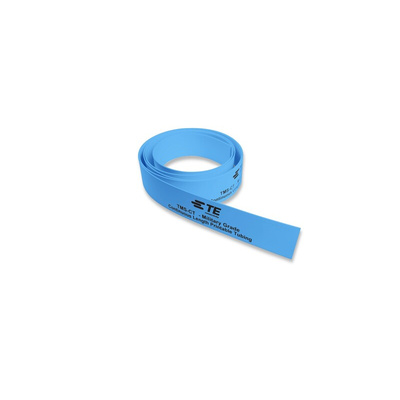 TE Connectivity Cross Linked Polyolefin Blue Cable Sleeve, 50m Length, TMS-CT Series