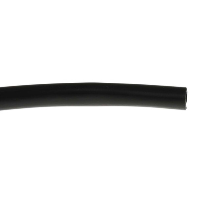 SES Sterling PVC Black Cable Sleeve, 5mm Diameter, 25m Length, Plio-Super Series