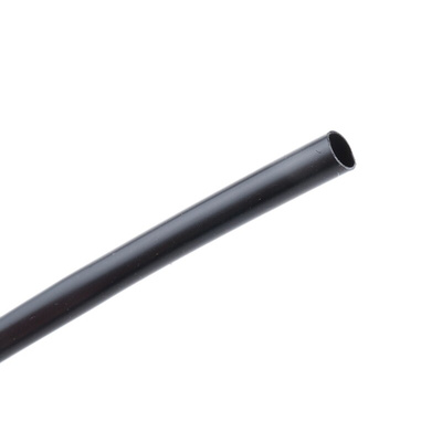 SES Sterling PVC Black Cable Sleeve, 6mm Diameter, 25m Length, Plio-Super Series