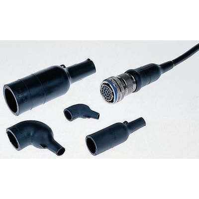 TE Connectivity Straight, Fluid Resistant Elastomer, 17mm