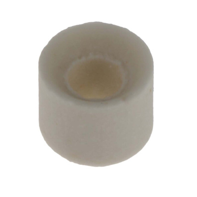 White Ceramic Bead 2.5mm Bore Size +1200°C