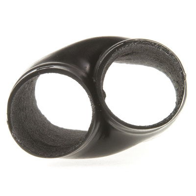 TE Connectivity Black, Fluid Resistant Elastomer
