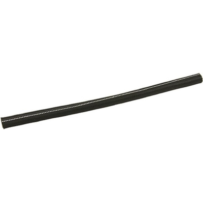HellermannTyton Braided PET Black with White Cable Sleeve, 13mm Diameter, 50m Length