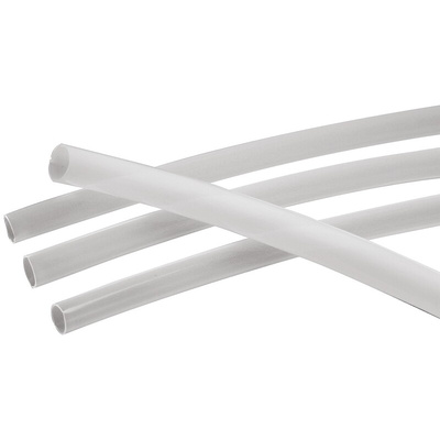 Alpha Wire PTFE Natural Cable Sleeve, 4.01mm Diameter, 30m Length