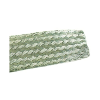 Alpha Wire Expandable Braided Tinned Copper Silver Cable Sleeve, 19.84mm Diameter, 30m Length, 2176 Series