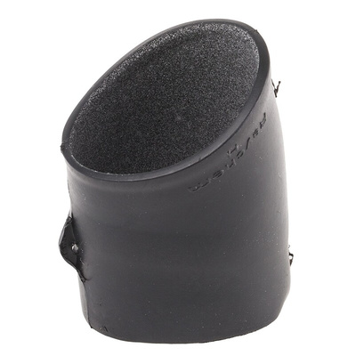 TE Connectivity Straight Black, Fluid Resistant Elastomer