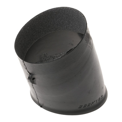 TE Connectivity Straight Black, Fluid Resistant Elastomer