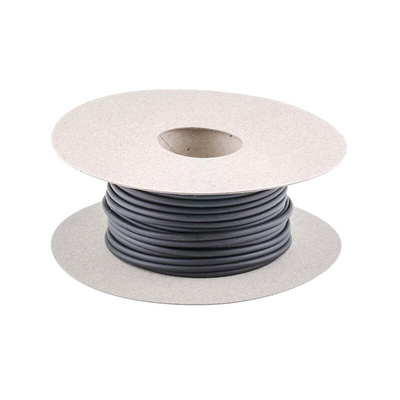 RS PRO Heat Shrink Tubing, Black 2.4mm Sleeve Dia. x 25m Length 2:1 Ratio