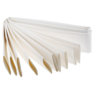 RS PRO Heat Shrink Tubing, White 50.8mm Sleeve Dia. x 1.2m Length 2:1 Ratio