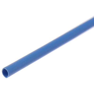 RS PRO Heat Shrink Tubing, Blue 1.6mm Sleeve Dia. x 1.2m Length 2:1 Ratio