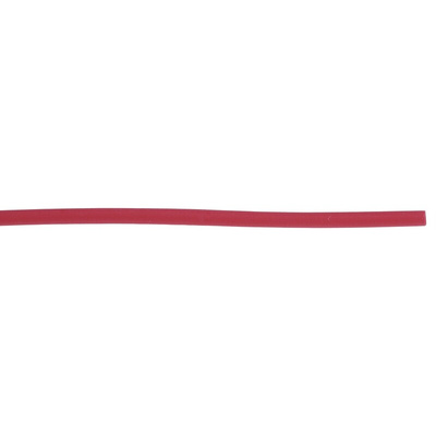 RS PRO Heat Shrink Tubing, Red 2.4mm Sleeve Dia. x 1.2m Length 2:1 Ratio