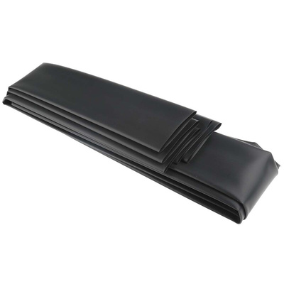 RS PRO Heat Shrink Tubing, Black 50.8mm Sleeve Dia. x 1.2m Length 2:1 Ratio