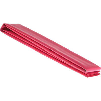 RS PRO Heat Shrink Tubing, Red 38.1mm Sleeve Dia. x 1.2m Length 2:1 Ratio