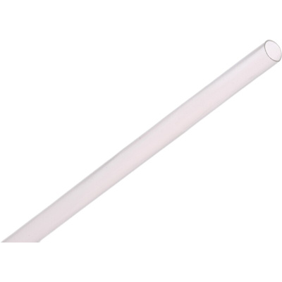 RS PRO Halogen Free Heat Shrink Tubing, Clear 3.2mm Sleeve Dia. x 1.2m Length 2:1 Ratio