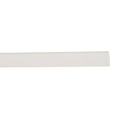 RS PRO Halogen Free Heat Shrink Tubing, Clear 6.4mm Sleeve Dia. x 1.2m Length 2:1 Ratio