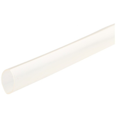 RS PRO Halogen Free Heat Shrink Tubing, Clear 9.5mm Sleeve Dia. x 1.2m Length 2:1 Ratio