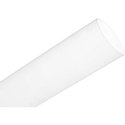 RS PRO Halogen Free Heat Shrink Tubing, Clear 19.1mm Sleeve Dia. x 1.2m Length 2:1 Ratio