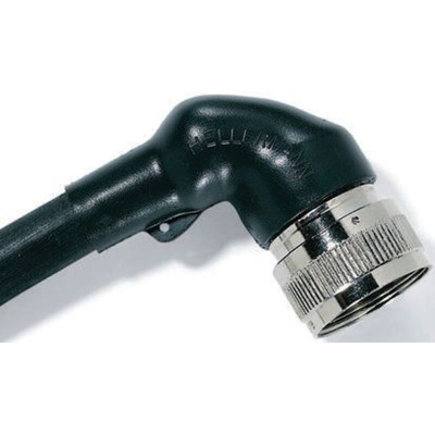 HellermannTyton Right Angle Black, Fluid Resistant Elastomer, 43mm
