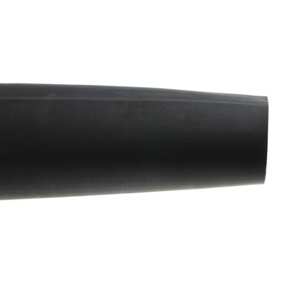 RS PRO Adhesive Lined Halogen Free Heat Shrink Tubing, Black 40mm Sleeve Dia. x 1.2m Length 3:1 Ratio