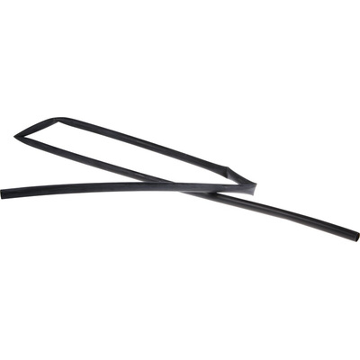 RS PRO Adhesive Lined Halogen Free Heat Shrink Tubing, Black 9mm Sleeve Dia. x 1.2m Length 3:1 Ratio
