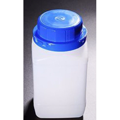 RS PRO 500ml HDPE Wide Neck Storage Bottle