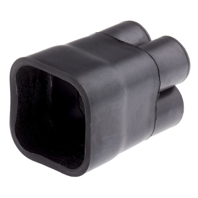 TE Connectivity Multi-Legged Black, Modified Polyolefin Adhesive Lined, 44.45mm