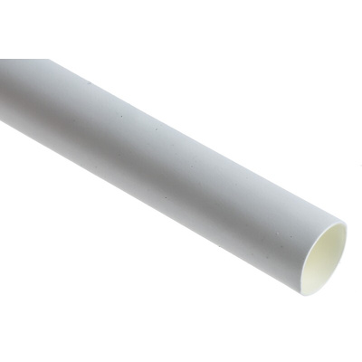 RS PRO Adhesive Lined Heat Shrink Tube, White 6.4mm Sleeve Dia. x 1.2m Length 3:1 Ratio