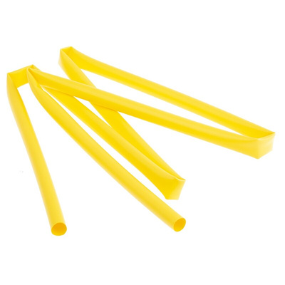 RS PRO Adhesive Lined Heat Shrink Tube, Yellow 9.5mm Sleeve Dia. x 1.2m Length 3:1 Ratio