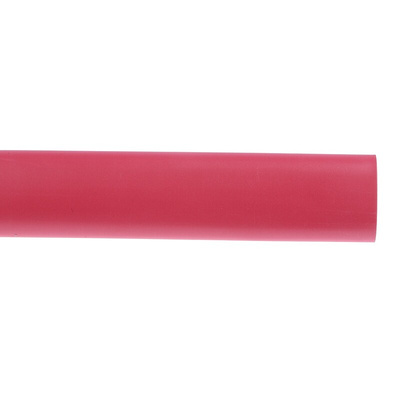 RS PRO Adhesive Lined Heat Shrink Tube, Red 19mm Sleeve Dia. x 1.2m Length 3:1 Ratio