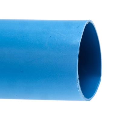 RS PRO Adhesive Lined Heat Shrink Tube, Blue 24mm Sleeve Dia. x 1.2m Length 3:1 Ratio