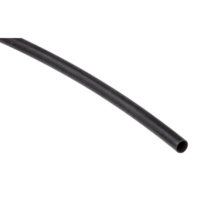 RS PRO Halogen Free Heat Shrink Tubing, Black 3.2mm Sleeve Dia. x 300mm Length 2:1 Ratio