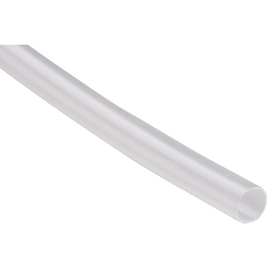 RS PRO Halogen Free Heat Shrink Tubing, Clear 4.8mm Sleeve Dia. x 300mm Length 2:1 Ratio