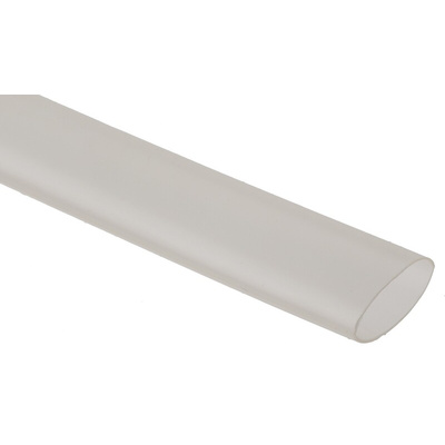RS PRO Halogen Free Heat Shrink Tubing, Clear 9.5mm Sleeve Dia. x 300mm Length 2:1 Ratio