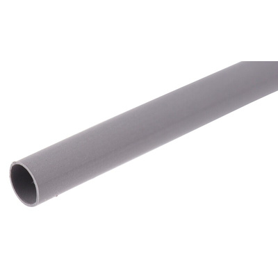 RS PRO Heat Shrink Tubing, Grey 3.2mm Sleeve Dia. x 1.2m Length 2:1 Ratio