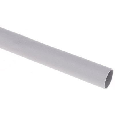 RS PRO Heat Shrink Tubing, Grey 6.4mm Sleeve Dia. x 1.2m Length 2:1 Ratio
